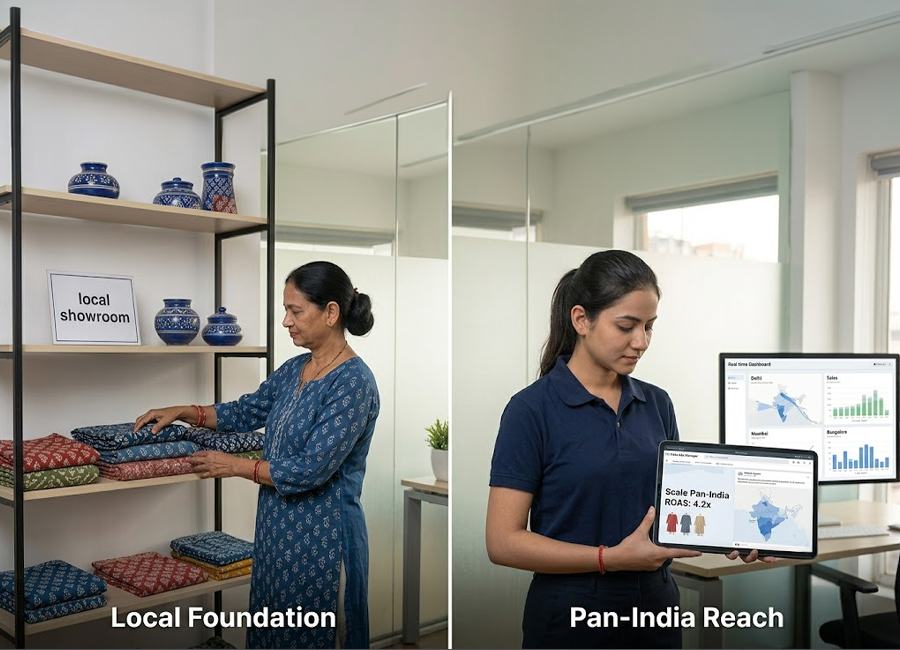 From Local Showroom to Pan-India Brand: Scaling Jaipur D2C Brands with Performance Marketing